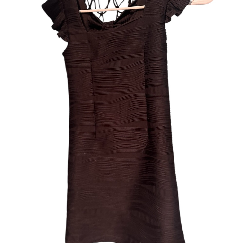 Bonnie Jean black Pleated Sheath Dress girls size 10, worn once
